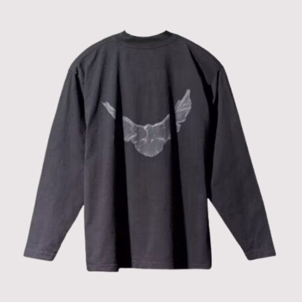 Yeezy Gap Dove Longsleeve Black Tee Black