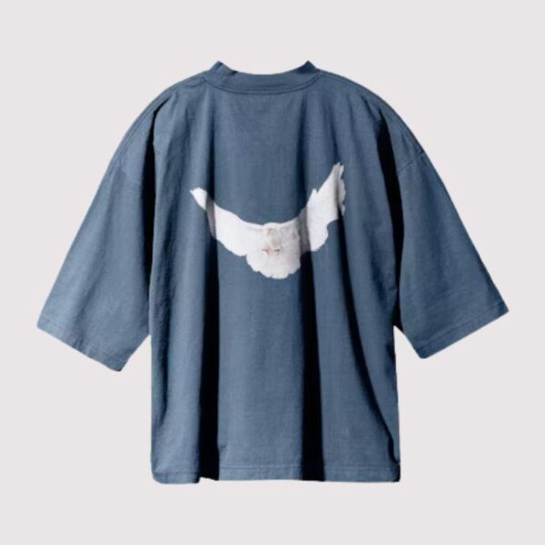 Yeezy Gap Dove Sleeve Dark Blue Tee