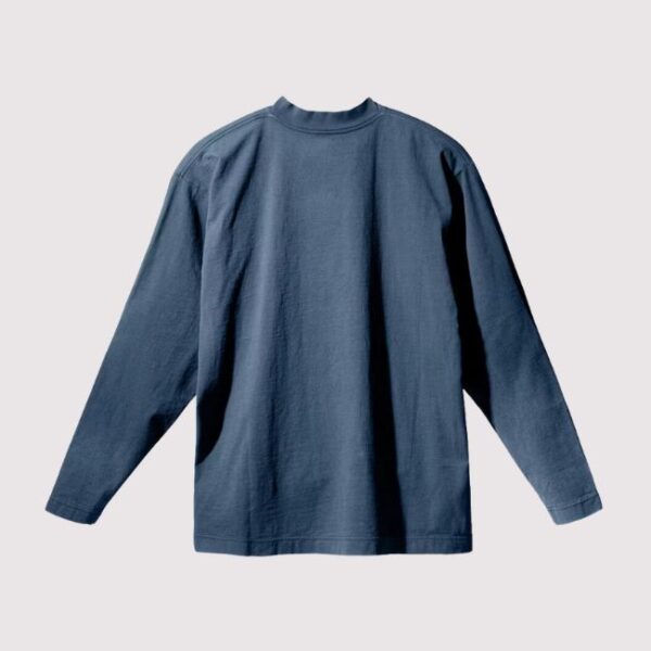 Yeezy Gap Logo Longsleeve Dark Blue Tee