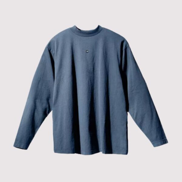 Yeezy Gap Logo Longsleeve Dark Blue Tee