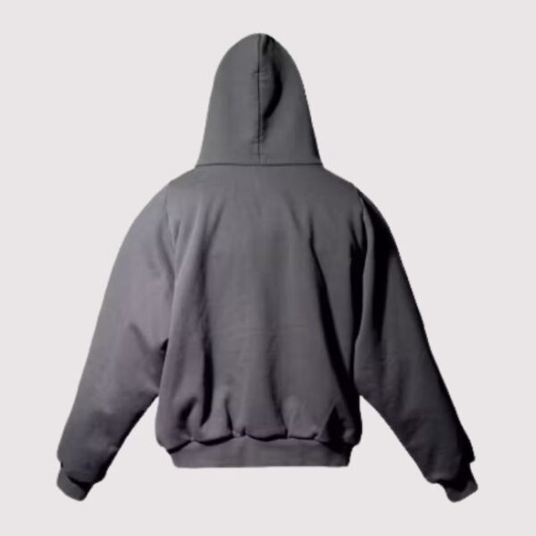 Yeezy Gap Logo Shrunken Black Hoodie