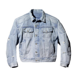 Yeezy Gap Padded Denim Blue Jacket