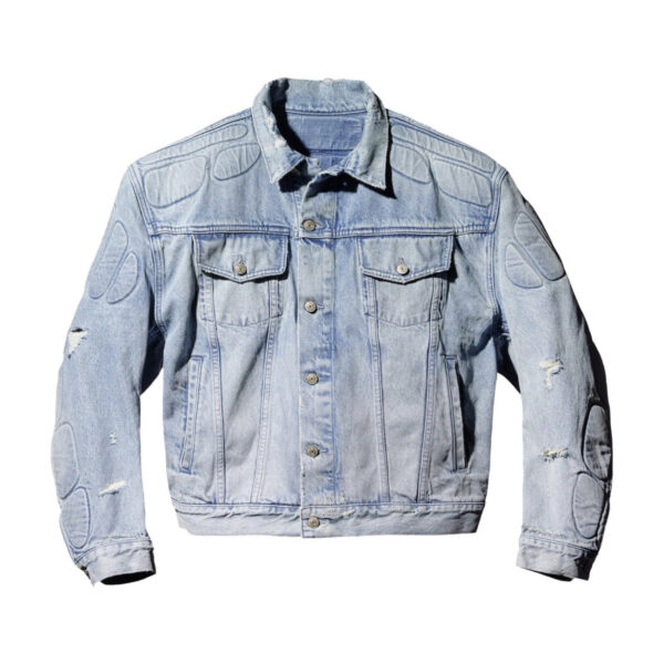 Yeezy Gap Padded Denim Blue Jacket